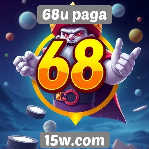 68u paga oferece variedade de jogos online